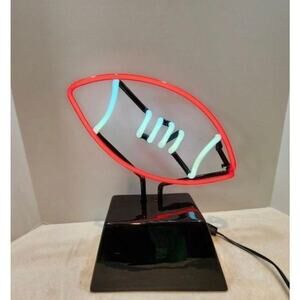 Cool Bright Red Football Light Room Deco neon‎
